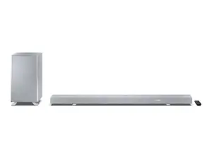 Sharp | 5.1.2 Dolby Atmos/DTS:X Soundbar with Wireless Subwoofer | HT-SBW55121(SL) | Bluetooth