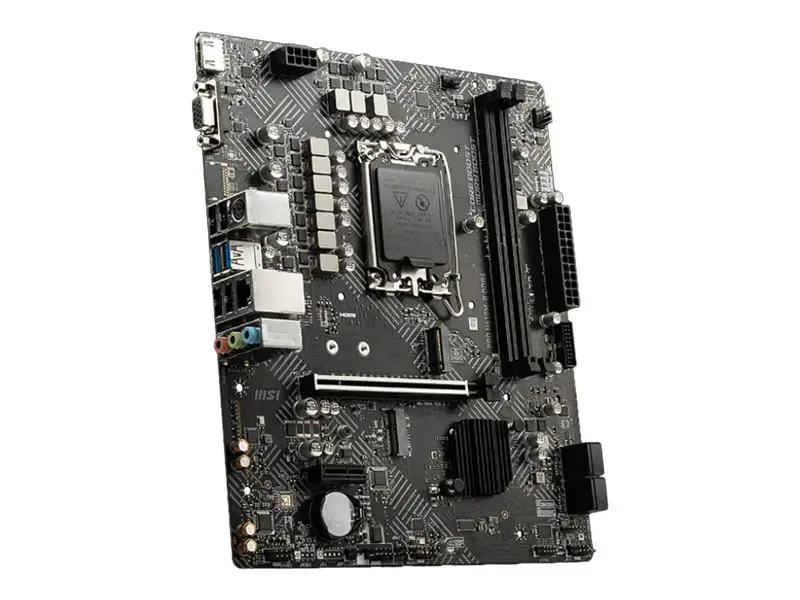 MSI PRO H610M-G, Intel, LGA 1700, Intel® Core™ i9, LGA 1700, DDR5-SDRAM, 96 GB