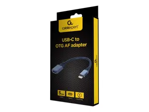 GEMBIRD A-USB3C-OTGAF-01 USB-C į OTG AF adapteris erdviai pilkas