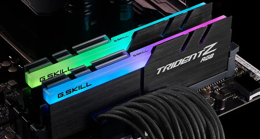 G.SKILL Trident Z RGB DDR4 32GB 3600MHz CL16 F4-3600C16D-32GTZRC
