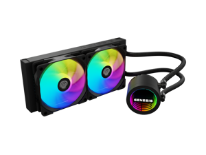 Genesis AIO Liquid Cooler | Hydria 240 ARGB | Intel, AMD
