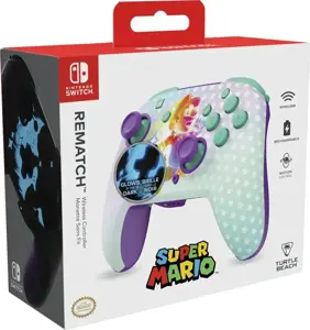 Turtle Beach wireless controller Rematch Nintendo Switch, Invincible Mario