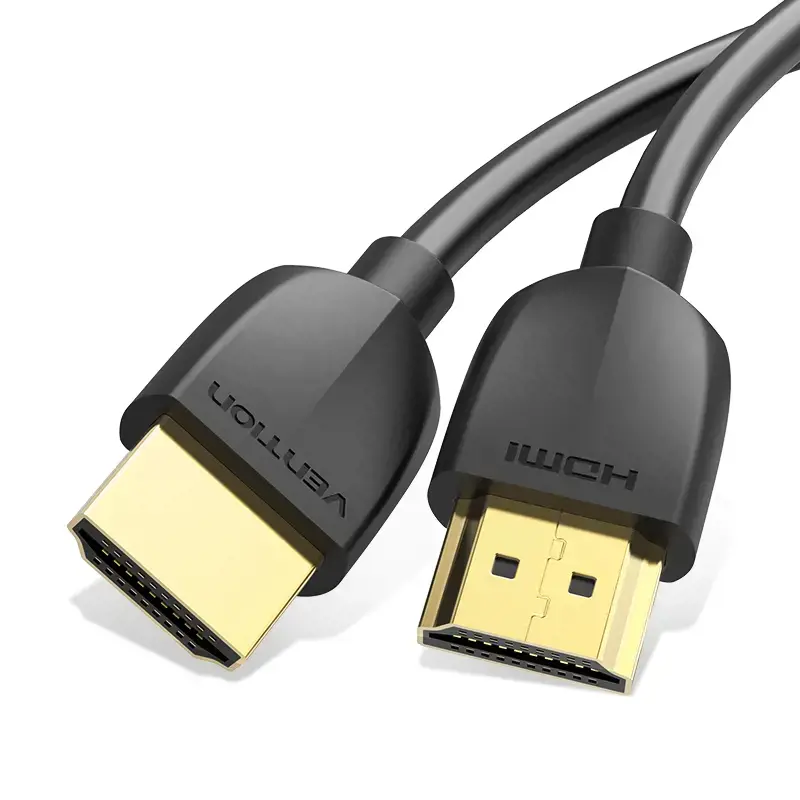 "Vention" nešiojamasis HDMI kabelis 3M juodas, 3 m, A tipo HDMI (standartinis), A tipo HDMI (standartinis), 3D, 18 Gbit/s, juodas