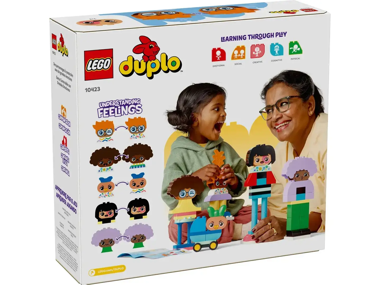 LEGO DUPLO 10423 BUILDABLE PEOPLE WITH BIG EMOTIONS