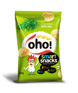 Traškučiai OHO, su krapais, 60 g