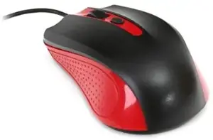 Omega OM05R Standart Computer 3D pelė su | 1000 DPI | USB | raudona