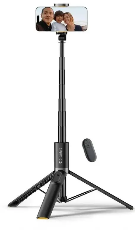 "Tech-Protect Selfie Stick" trikojis L08S, juodas