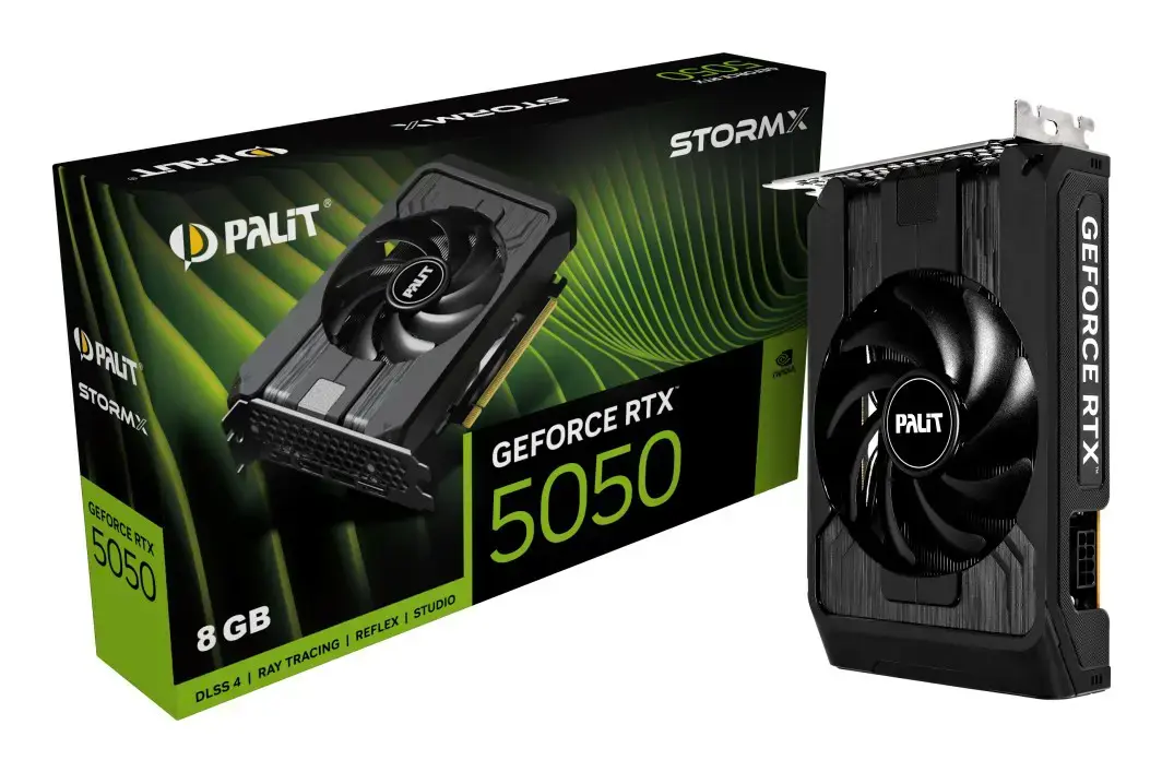 Vaizdo plokštė PALIT GeForce RTX 5050 8 GB, GDDR6, NE65050019P1-GB2070F