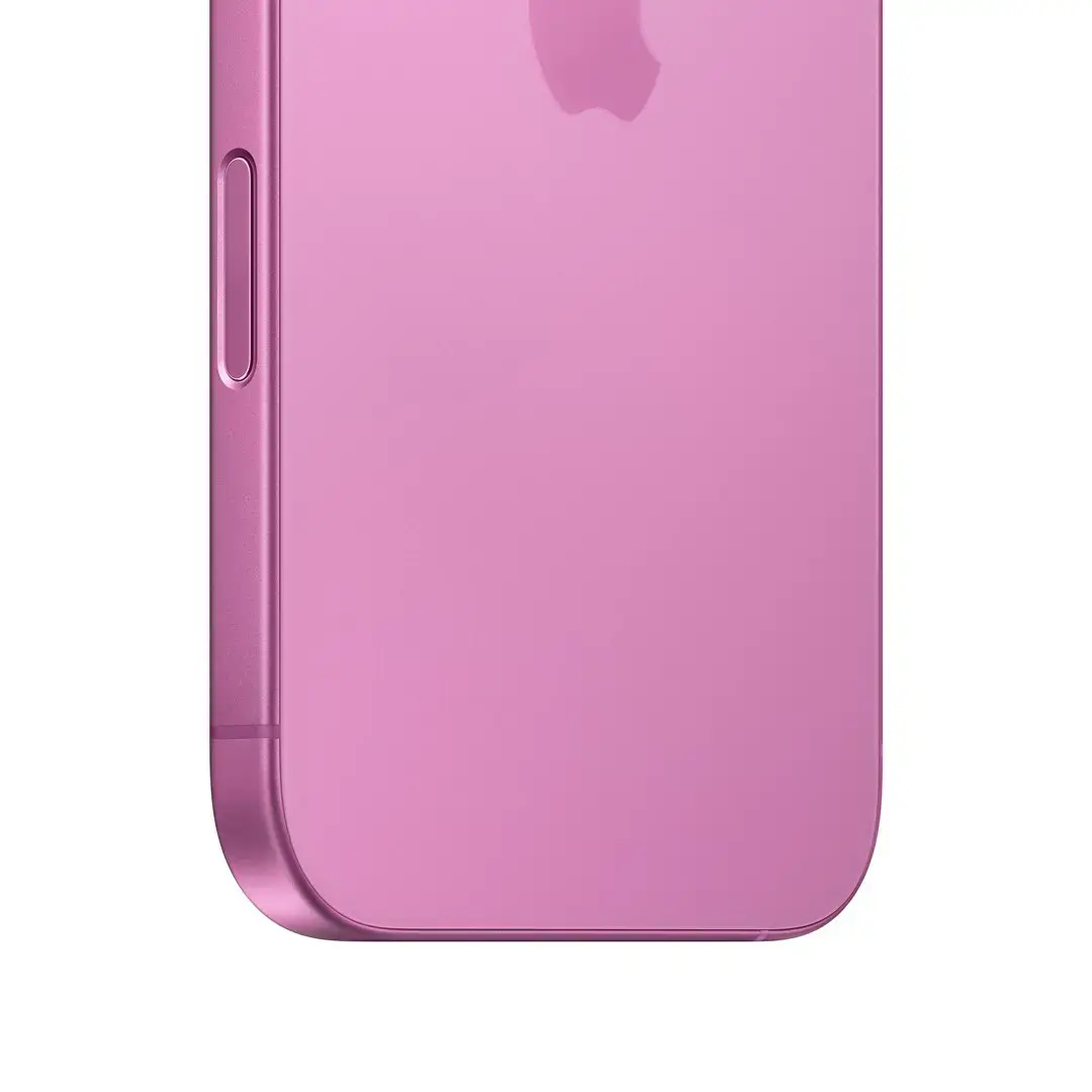 Apple | iPhone 16 | Pink | 6.1 " | 2556 x 1179 pixels | OLED | A18 | Internal RAM 8 GB | 128 GB | Dual SIM | Nano SIM | 5G | Main camera resolution 48 MP | iOS 18 | Secondary camera resolution 12 MP