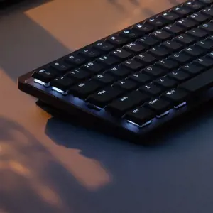 "LOGITECH MX Mechanical Mini Minimalist" belaidė apšviesta klaviatūra - GRAPHITE - (JAV) INTL - 2.4GHZ/BT - N/A - EMEA - TACTILE