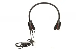 Jabra EVOLVE 20 MS Stereo, laidinis, biurui / skambučių centrui, 150 - 7000 Hz, 171 g, ausinės, juodos spalvos