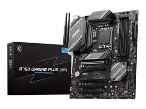 MSI B760 GAMING PLUS WIFI, "Intel", LGA 1700, "Intel® Celeron®", "Intel® Pentium® Gold", DDR5-SDRAM, 192 GB, DIMM