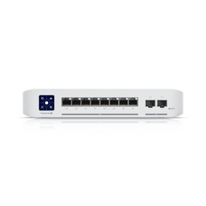 UBIQUITI USW-ENTERPRISE-8-POE UNIFI SWITCH 8x 2.5GB/S RJ45 POE+ 2x 10GB/S SFP+ TOUCHSCREEN IŠ VISO 120W