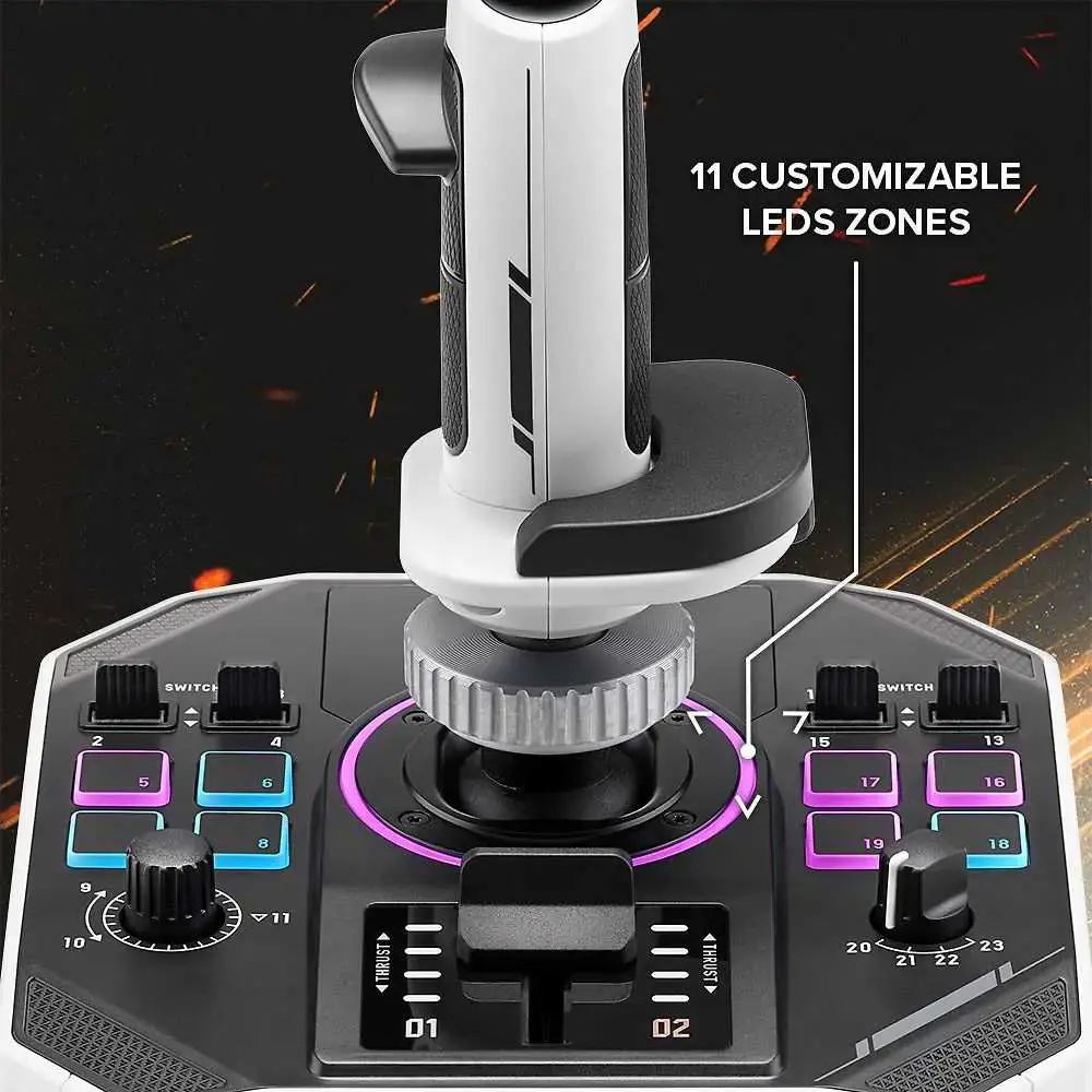 Thrustmaster SOL-R 2 Hosas WW | White/Black