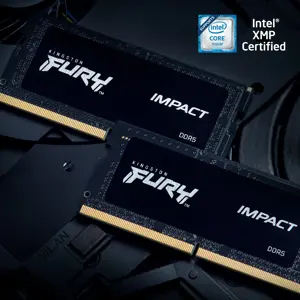 KINGSTON 64GB 5600MT/s DDR5 CL40 SODIMM 2 vnt. rinkinys "FURY Impact PnP