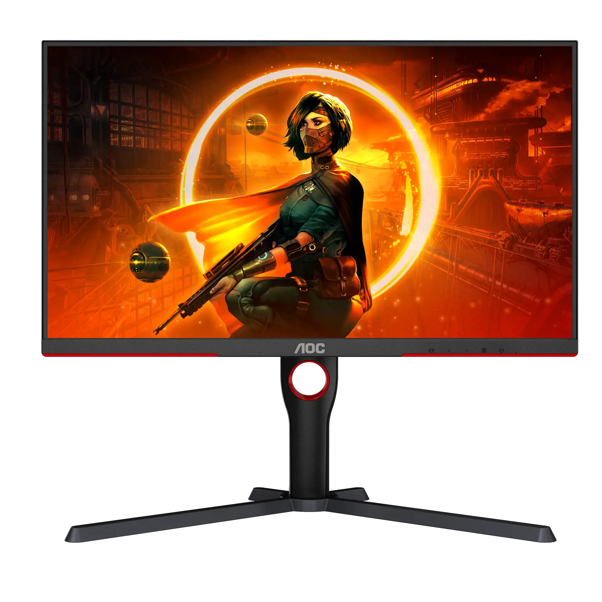 AOC G3 Q27G3XMN/BK, 68.6 cm (27"), 2560 x 1440 pixels, 2K Ultra HD, LED, 5 ms, Black