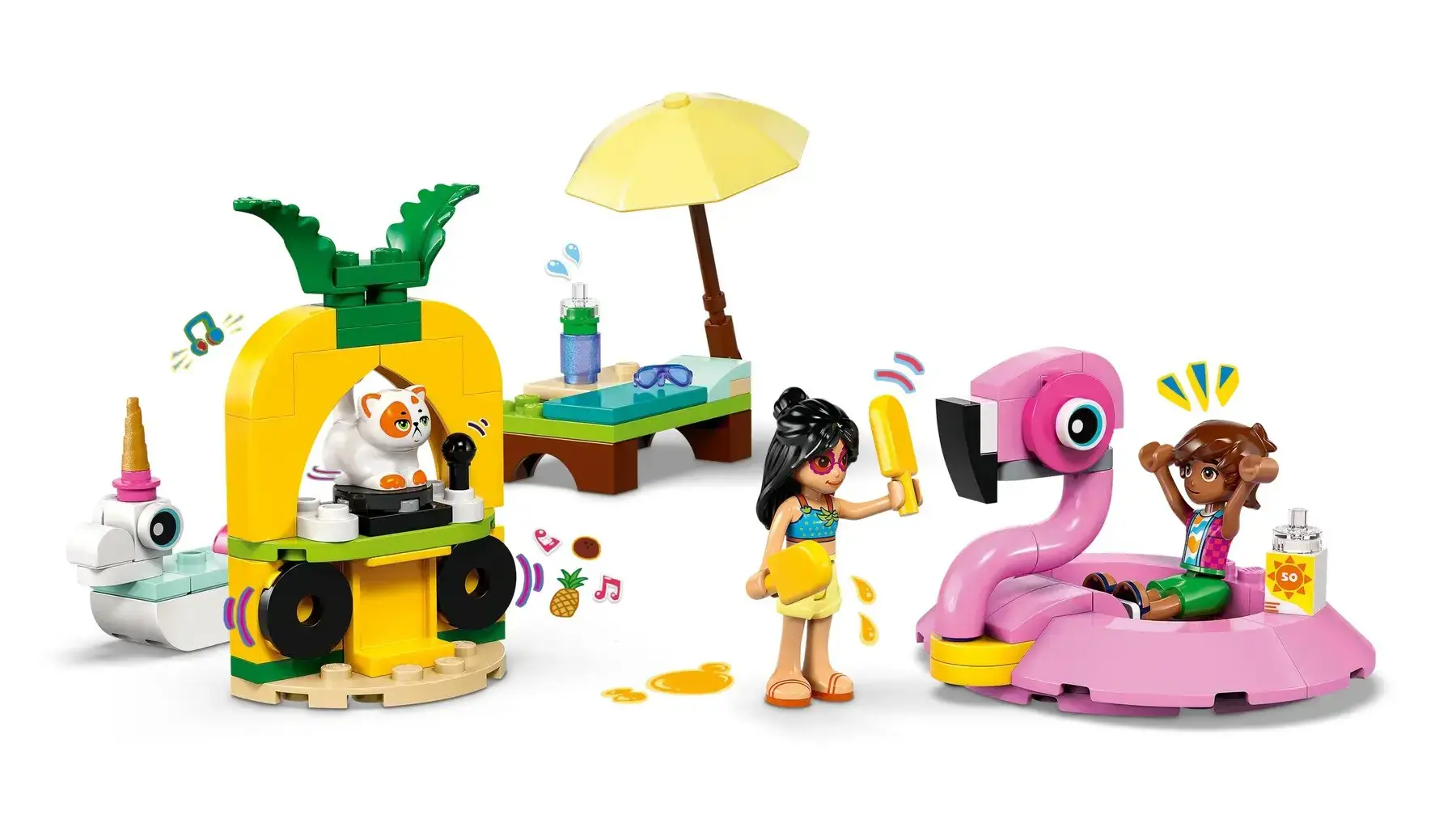 LEGO FRIENDS 42658 Unicorn & Flamingo Pool Party