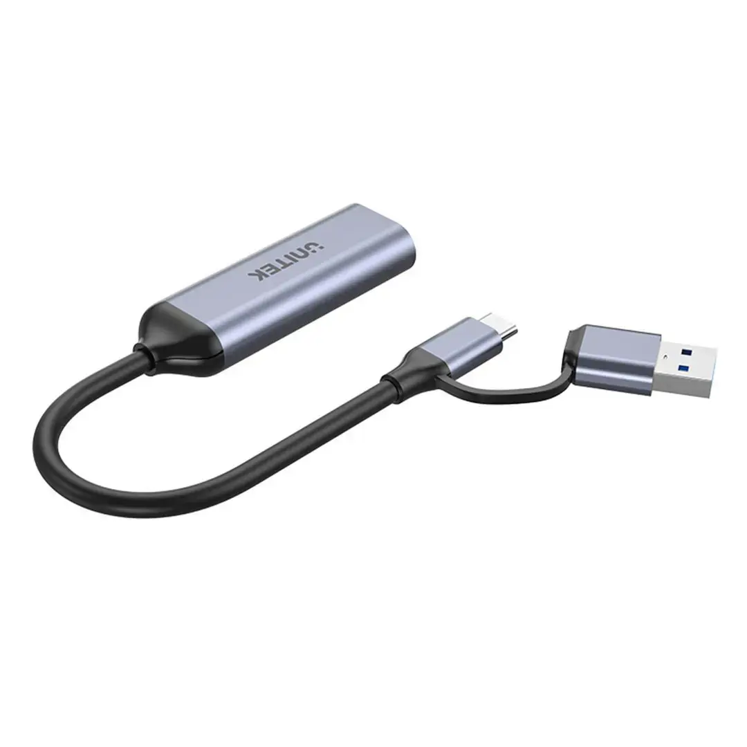 Vaizdo įrašymo įrenginys Unitek USB-C/A, 4K HDMI 1.4b