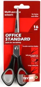 Žirklės OFFICE STANDARD COMFORT, 16 cm