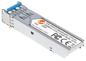 INTELLINET Gigabit SFP Mini-GBIC siųstuvas 1000Base-LX (LC) Vienmodis prievadas Atstumas 10 km Bangos ilgis 1310 nm