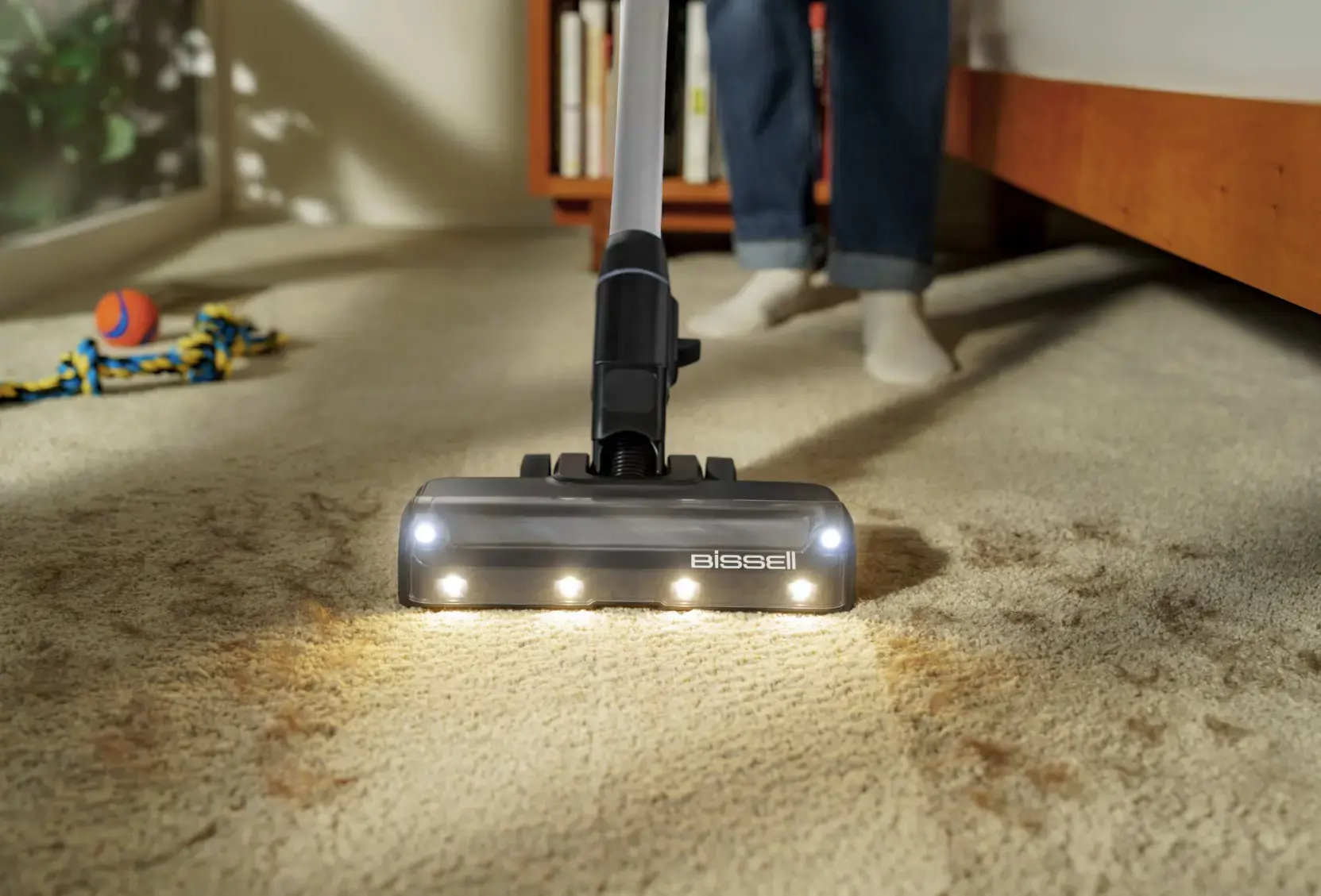 Bissell Stick Vacuum | PowerClean FurFinder Pro | Cordless operating | 200 W | 25.2 V | Operating time (max) 40 min | Black/Titanium/Lake Blue | Warranty 60 month(s) | Battery warranty 24 month(s)