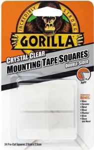 "Gorilla tape" montavimo juostos kvadratėliai 24vnt.
