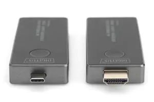 Digitus | 4K Wireless Video Extender, 30 m (USB-C - HDMI) | DS-55324 | Black/Silver