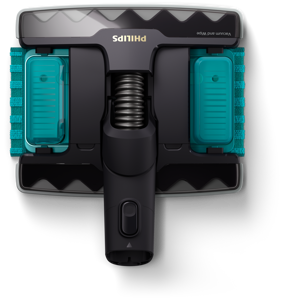 Philips 8000 Series Aqua Plus XC8349/01 Cordless Vacuum, Stick vacuum, Bagless, Black, 0.6 L, 18.3 l/s, Dry&wet