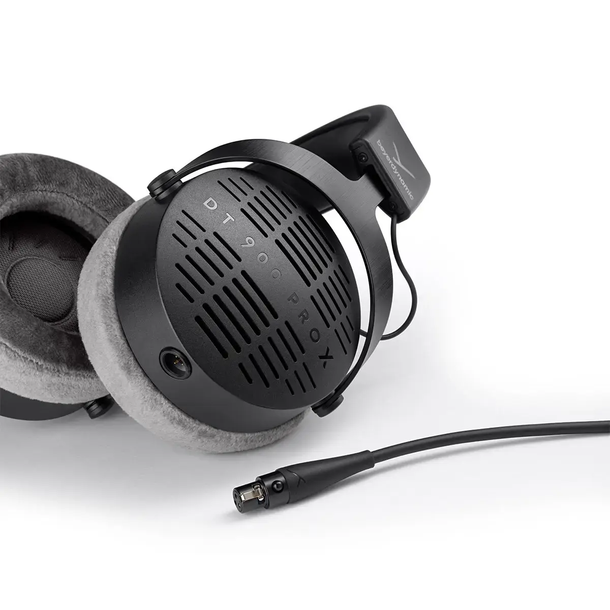 Beyerdynamic DT 900 Pro X laidinės ausinės su mikrofonu, skirtos scenai ir studijoms, juodos spalvos