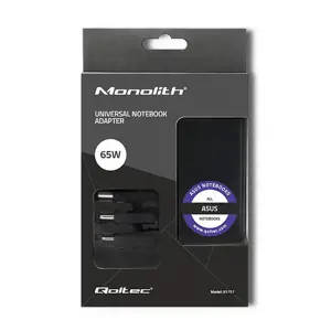 QOLTEC 51757 Qoltec maitinimo adapteris, skirtas Asus 65W 3 kištukai