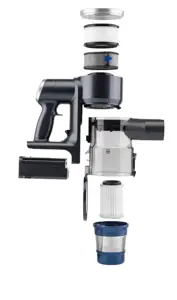 ETA Vacuum Cleaner | ETA725090000 Panther PRO 7250 90000 | Cordless operating | Handstick / Handheld | 450 W | 28.8 V | Operating time (max) 60 min | Black