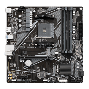 "Gigabyte B550M K 1.0", AMD, "Socket AM4", "AMD Ryzen™ 5", DDR4-SDRAM, 128 GB, DIMM