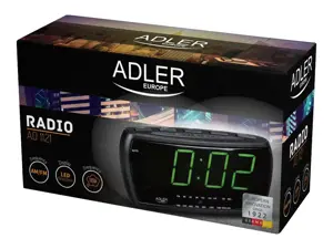 ADLER AD 1121 DIGITAL ALARM CLOCK RADIO