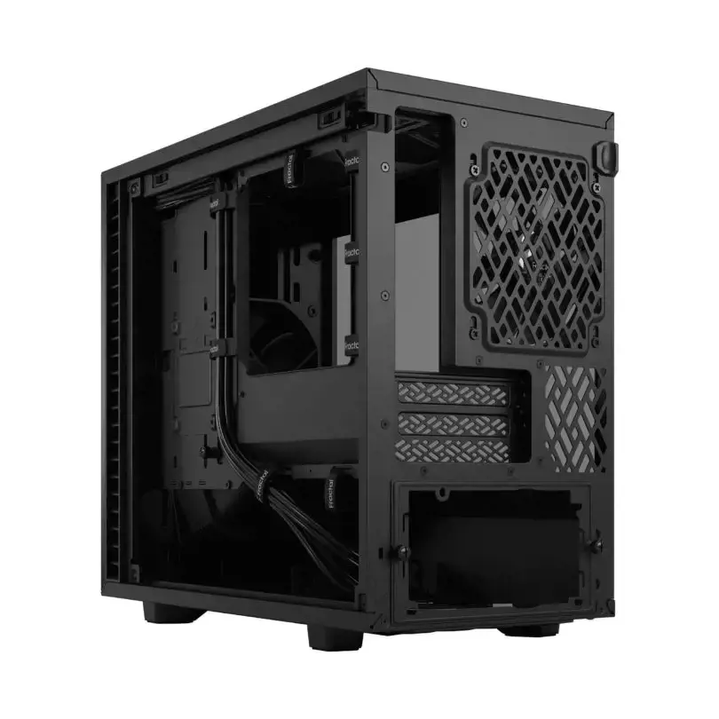 Fractal Design Define 7 Nano Black TG Light Tint, Mini ITX, Mini-DTX, maitinimo šaltinis pridedamas Ne