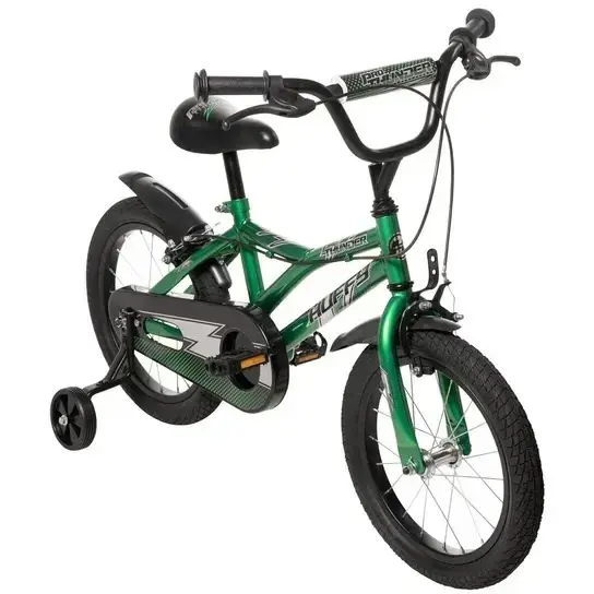 HUFFY Pro Thunder 16'', Green – children's bicycle