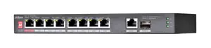 NET SWITCH 10PORT 8POE/PFS3110-8ET1GT1GF-96 DAHUA