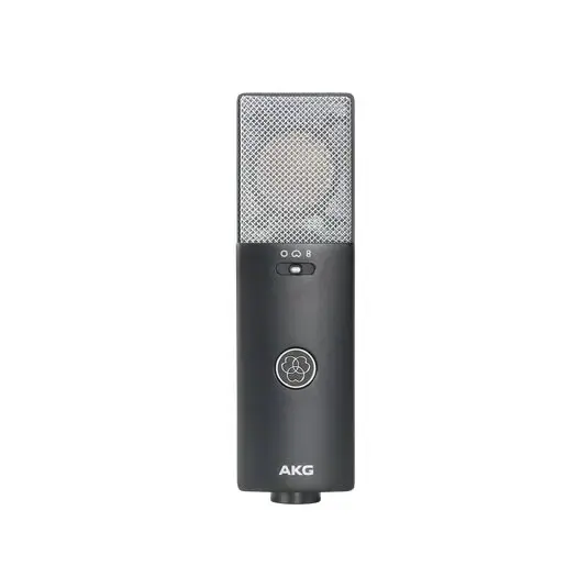 AKG C114 - large diaphragm multi-pattern condenser microphone (black)