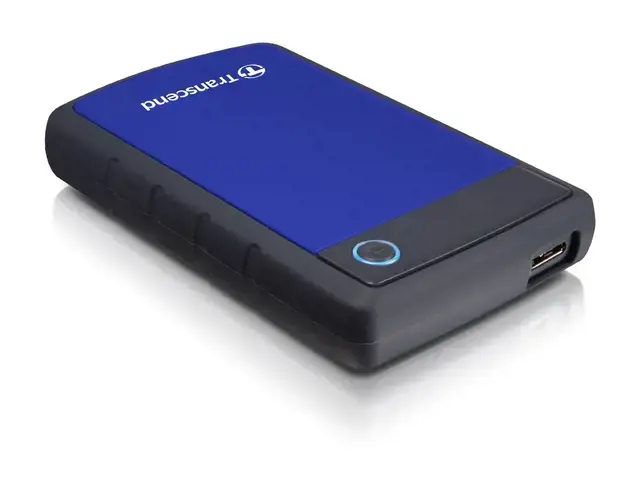 TRANSCEND 2TB StoreJet 6,4 cm 2,5 colio H3B nešiojamasis kietasis diskas USB 3.0 blau