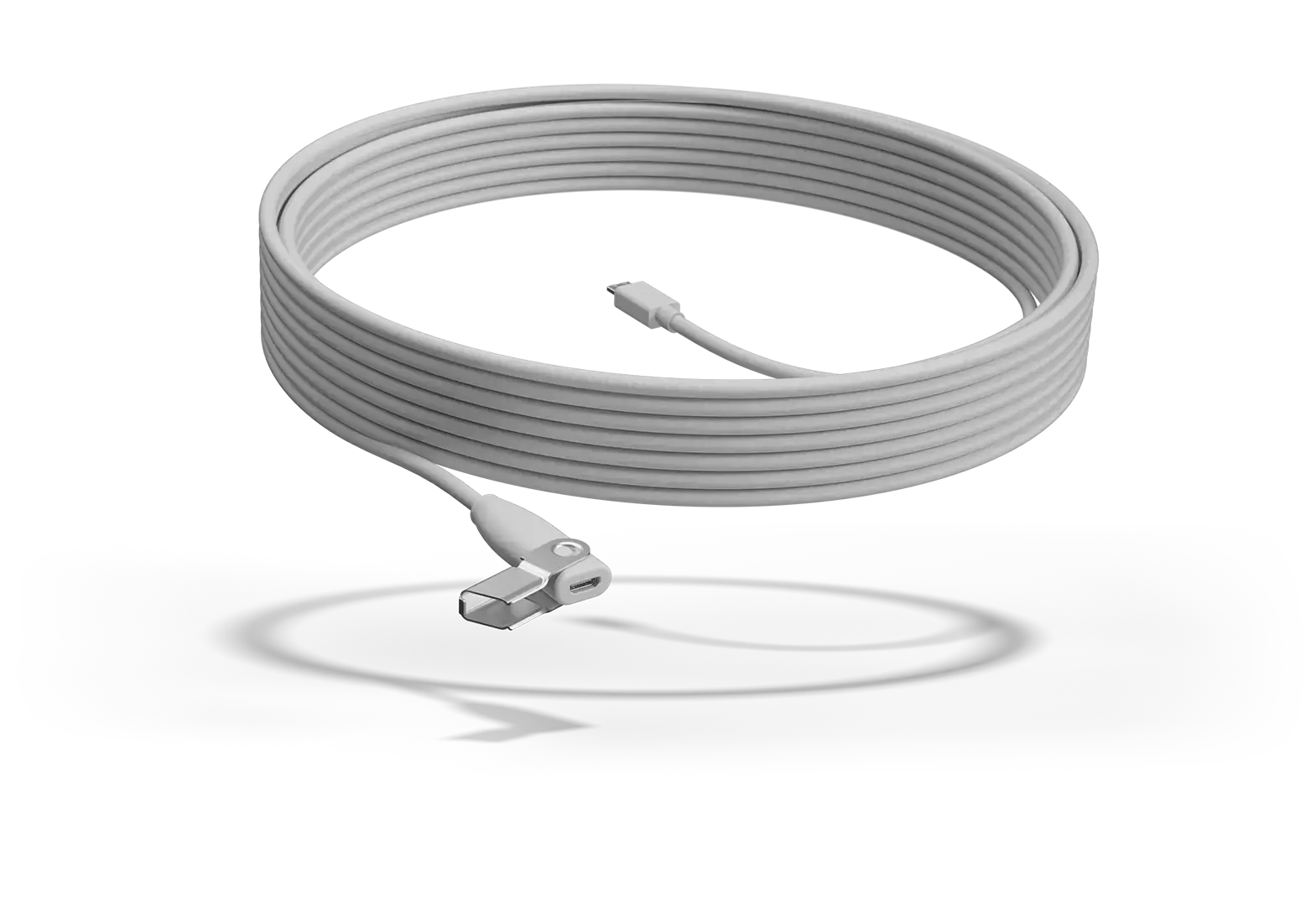 "Logitech Rally Mic Pod" prailginimo kabelis, baltas, 10 m, "Logitech", "Rally Bar" (palaiko iki 2 kabelių) "Rally Bar Mini" (palaiko iki 2 kabelių) "Rally" (palaiko 1..., 4,2 mm, 2,1 kg