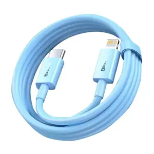USB-C ir "Lightning" kabelis Baseus , PD 20W 1 m (mėlynas)