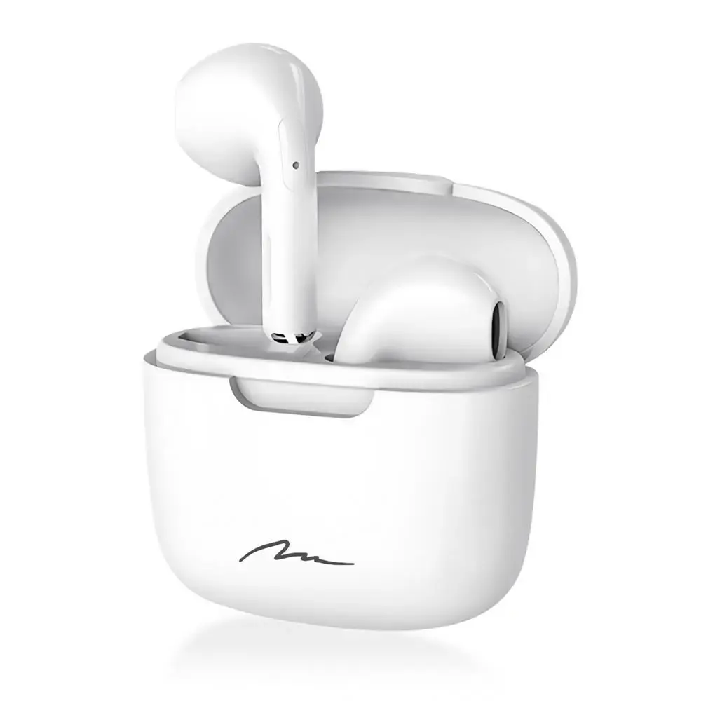 MEDIATECH MT3589W R-PHONES- "Bluetooth" ausinės TWS su maitinimo baterija. Balta
