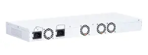 "MikroTik Cloud Router" komutatorius 312-4C+8XG-RM su "RouterOS L5", 1U stovo korpusas