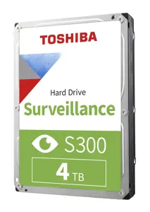 "Toshiba S300 Surveillance", 3,5", 4000 GB, 5400 aps/min
