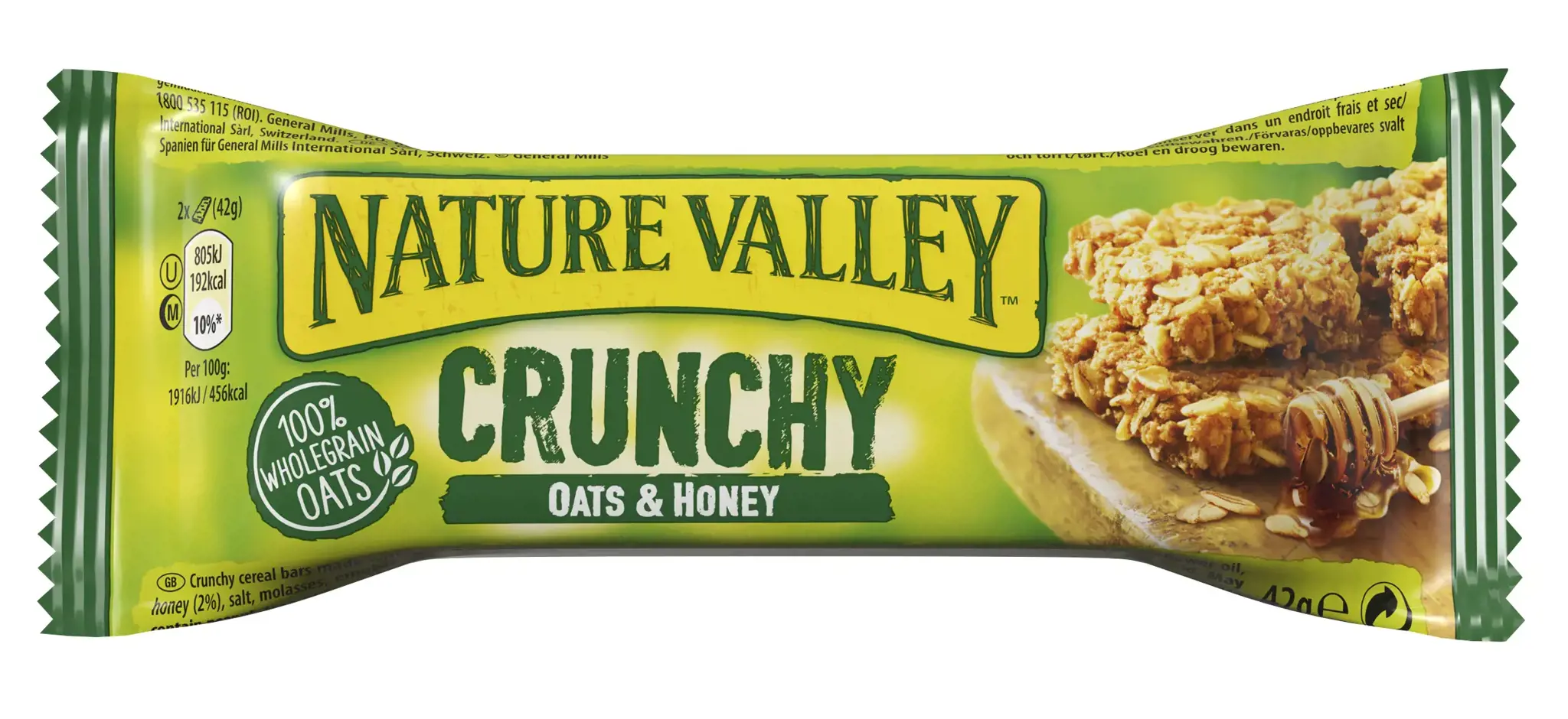 NATURE VALLEY avižų batonėlis su medumi, 42g