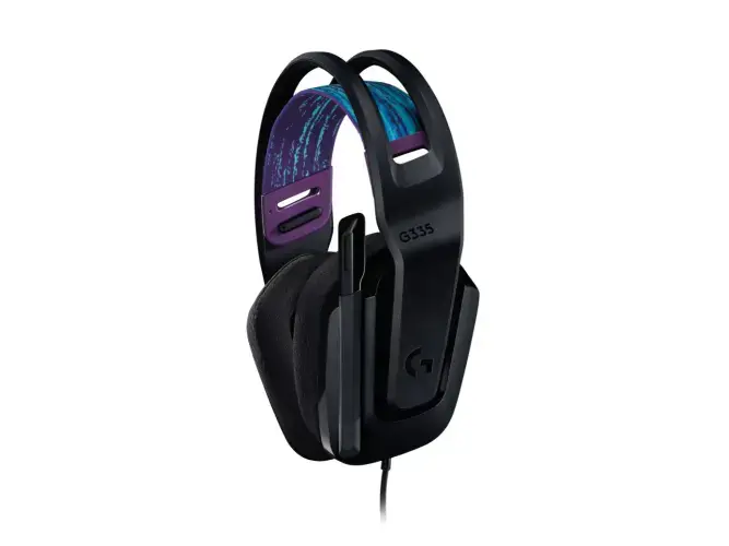 LOGITECH G335 laidinės žaidimų ausinės - BLACK - 3,5 MM