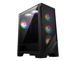 Case MSI MAG FORGE 120A AIRFLOW MidiTower Not included ATX MicroATX MiniITX Colour Black MAGFORGE12…