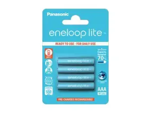 Panasonic Eneloop Lite AAA 550mAh rechargeable - 4 pcs