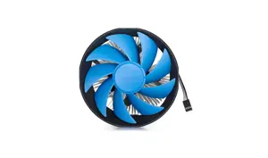 "DeepCool Gamma Archer" procesoriaus oro aušintuvas 12 cm aliuminis, juodas, mėlynas 1 vnt.