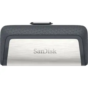 "SanDisk Ultra Dual Drive" USB Type-C atmintinė 64 GB; EAN:619659142056