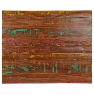 Stalviršis, 90x80x3,8cm, perdirbta mediena, stačiakampis